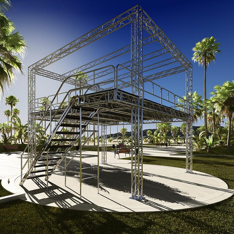 Nuovo design della casa VIP portatile in alluminio